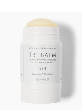 Formulae Prescott Tri•Balm 3-in-2 Geranium & Mandarin NWT travel size 20g